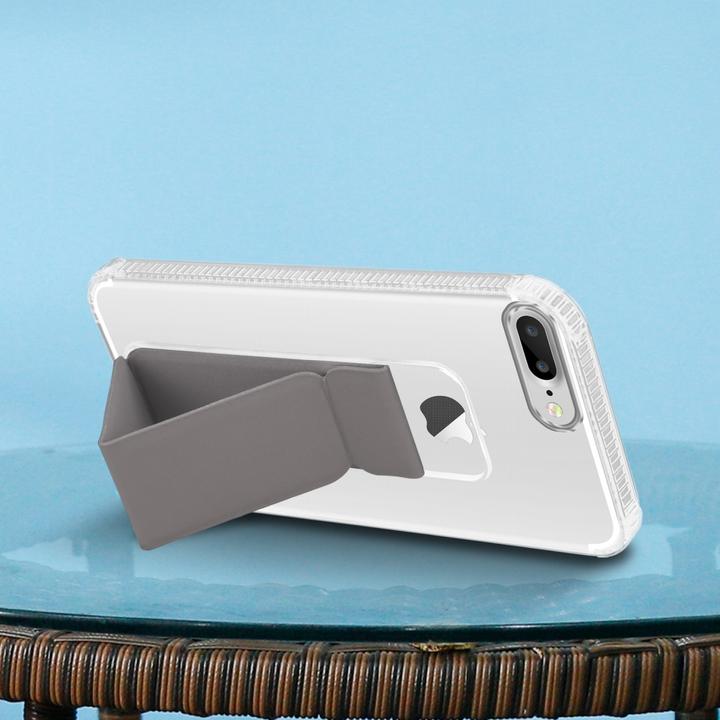 Productafbeelding Cadorabo Hoesje voor Apple iPhone 7 PLUS / 7S PLUS / 8 PLUS in TPU met houder LM167 Style (Apple iPhone 7 Plus, Apple iPhone 7s Plus)