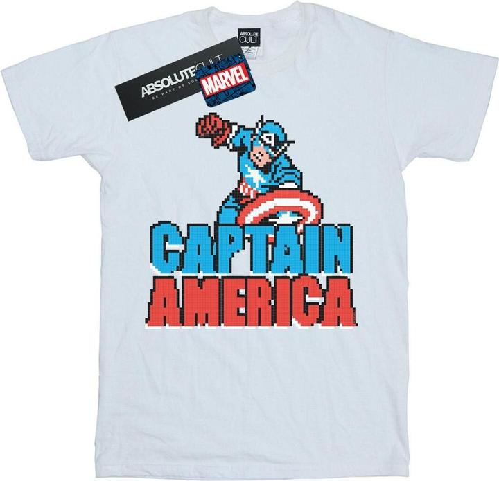 Captain America Pixelated TShirt (M)