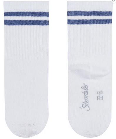 Actual product image Sterntaler Socken Active Uni lang 2er Set Jeansblau Melange Gr. 17-18 (17 - 18)