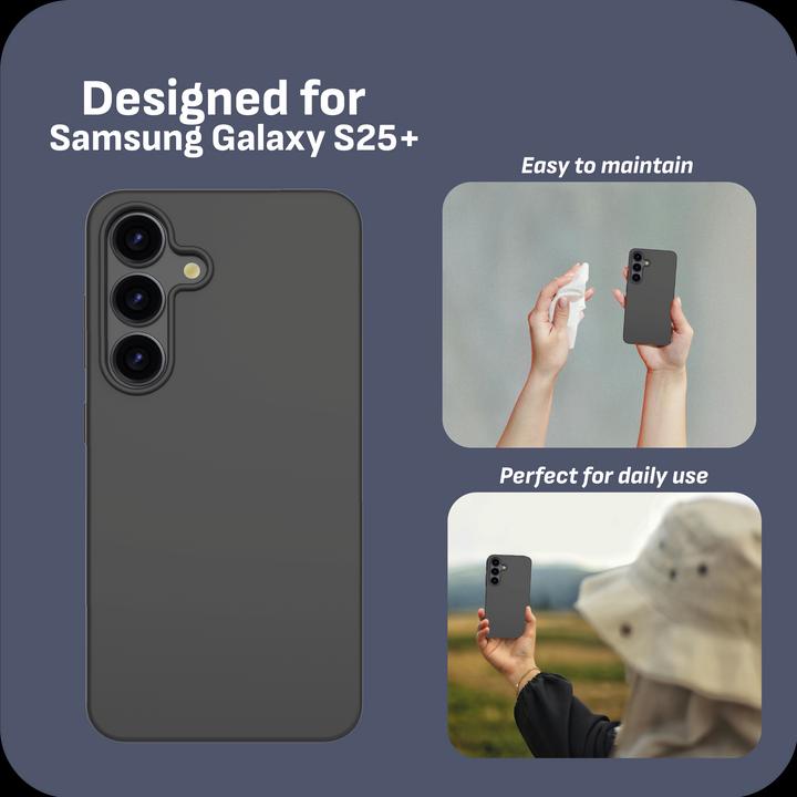 Actual product image Cazy Soft TPU protective cover (Samsung Galaxy S25+)