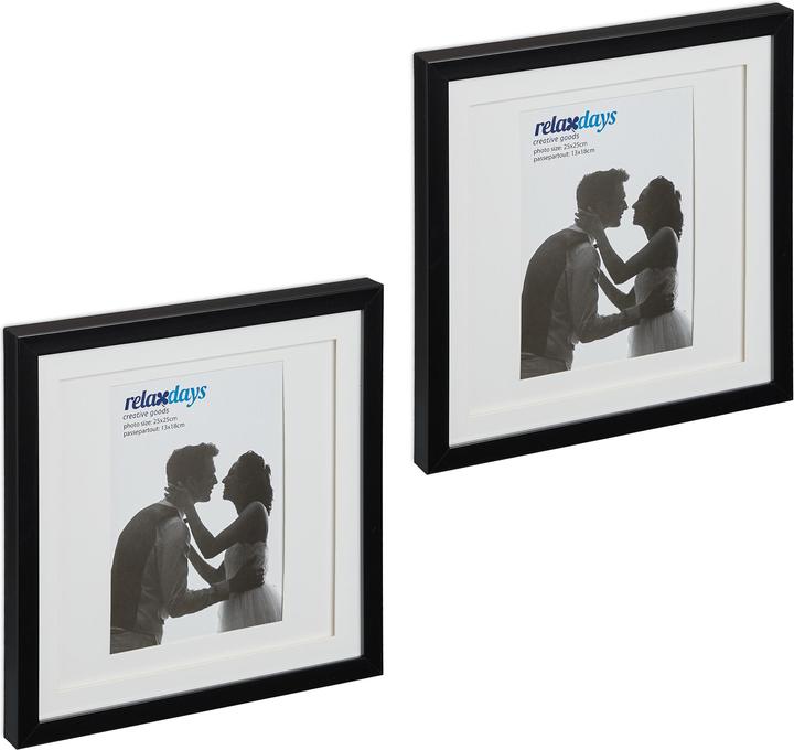 Actual product image Relaxdays 2x picture frame (25 x 25 cm)