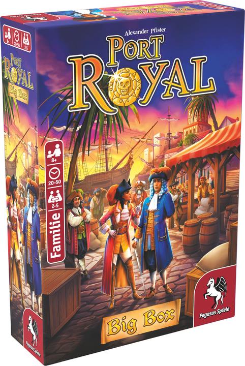 Produktbild Pegasus 18148G - Port Royal Big Box, Kartenspiel, für 1-5 Spieler, ab 8 Jahre (DE-Ausgabe) (Deutsch)