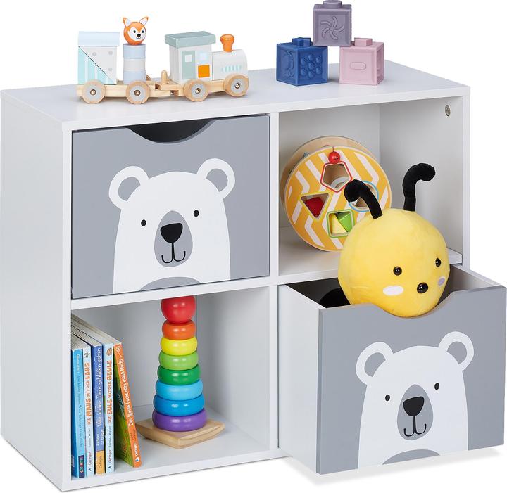 Relaxdays Étagère pour enfants