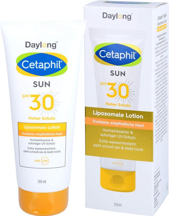 Image du produit Daylong-Cetaphil Cetaphil sun 30 lotion corps, 200 ml lotion (Lotion solaire, SPF 30, 200 ml)