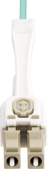 Actual product image StarTech com Cavo in fibra ottica multimodale OM4 LC a LC (UPC) con linguette push-pull, 4m, 50/125µ (CAT8.2, 4 m)