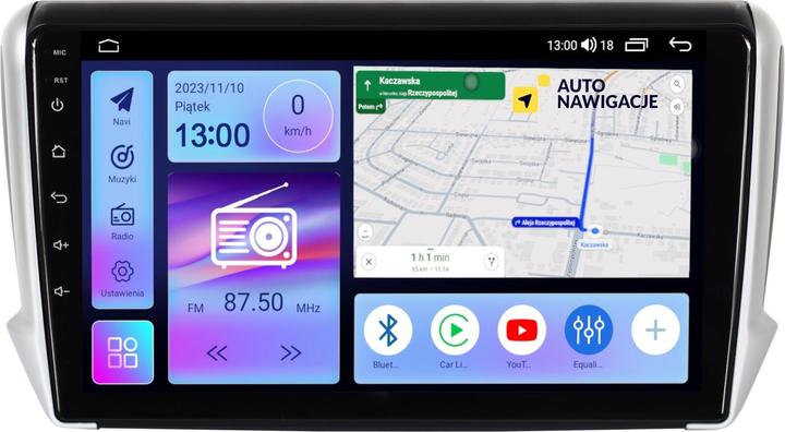 Produktbild No Name RADIO GPS NAVIGATION PEUGEOT 208 / 2008 2012-2019 (10")