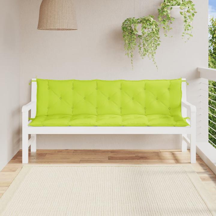 Produktbild VidaXL Gartenbank-Auflagen 2 Stk. O x ford-Gewebe (180 x 50 x 7 cm)