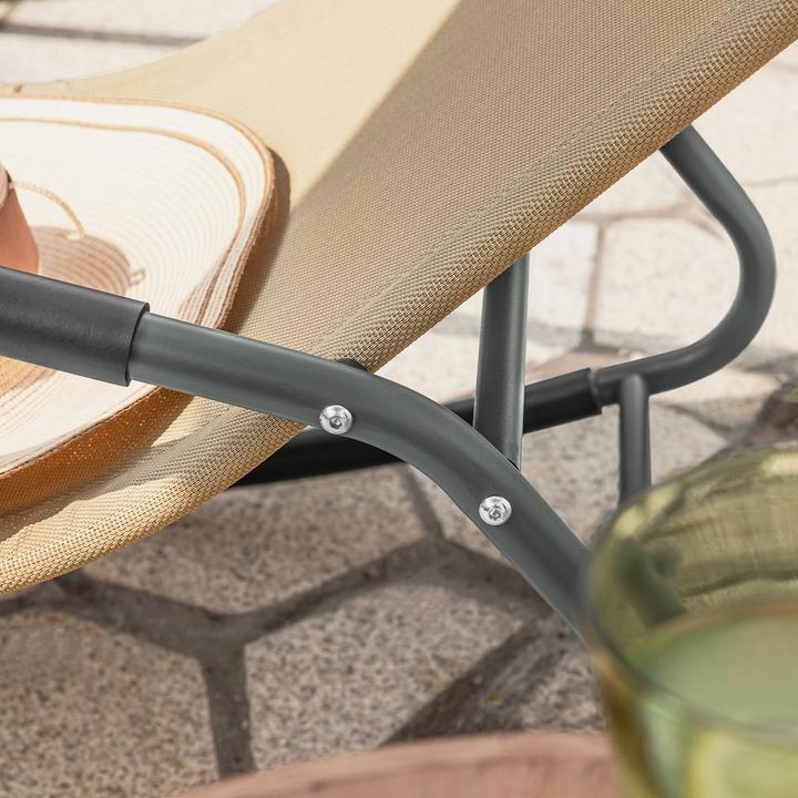 Actual product image SoBuy Garden lounger (57 cm)