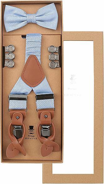 Produktbild Seidenfalter Hosenträger Set Knopf-Clips