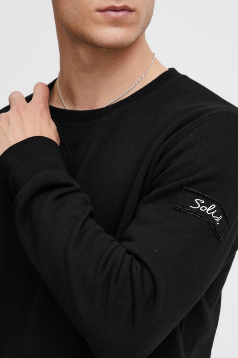 Immagine prodotto Solid Trip Felpa Maglione Pullover Da Uomo Con Girocollo Fodera In Pile (M)