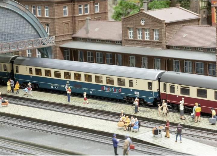 Image du produit Trix H0 23143 H0 Coffret de 2 voitures de voyageurs Fern Express FD 1980 Königssee de la DB Coffret 2 (Piste H0)