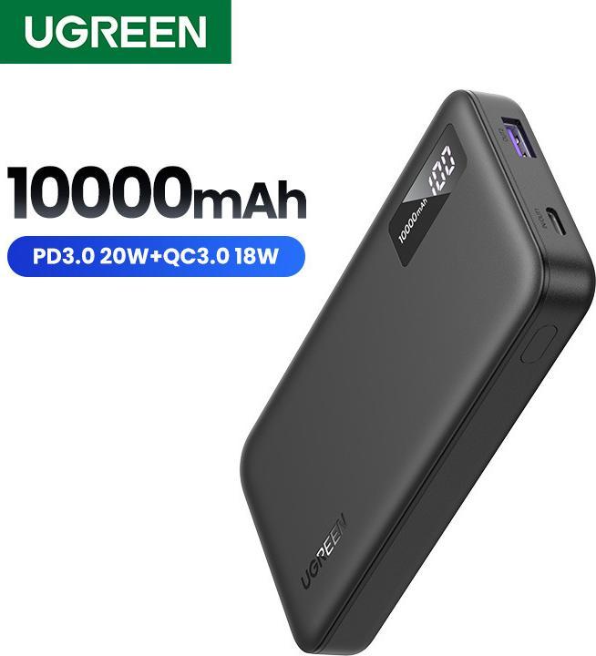 Image du produit Ugreen Two-way Fast Charging Power Bank (10000 mAh, 20 W, 72 Wh)