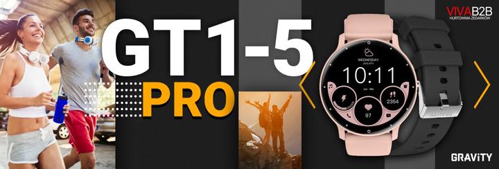 Actual product image Gravity GT1-5 PRO Smartwatch