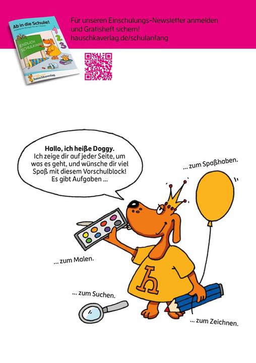 Produktbild Vorschulblock - Konzentration und Wahrnehmung