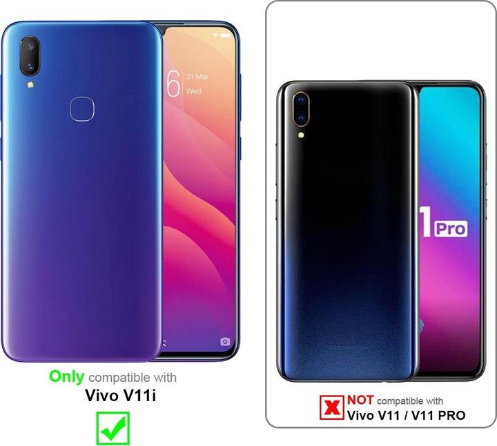 Actual product image Cadorabo Case for Vivo V11i with belt clip (Vivo V11i)