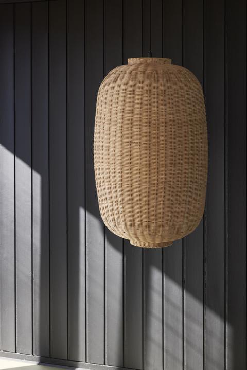 Produktbild Hübsch - Chand Pendant Round Natural (E27)