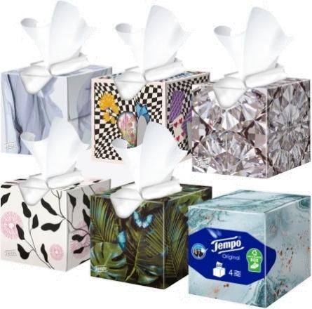 Produktbild Tempo Original Würfelbox