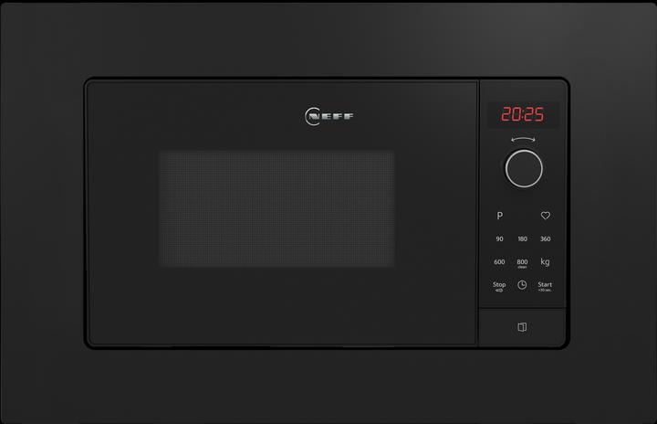 Neff N 30, built-in microwave, black, HLAWG26S3 (20 l)