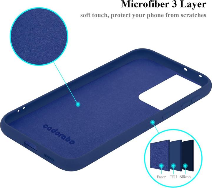 Produktbild Cadorabo TPU Liquid Silicone Case Cover (Samsung Galaxy S21 Ultra)
