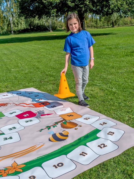 Produktbild Betzold XXL- Leiterspiel Tier (Deutsch, Französisch, Italienisch, Englisch)