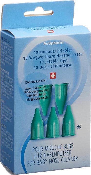 Actiopharma 10 Ansätze zu Nasenputzer