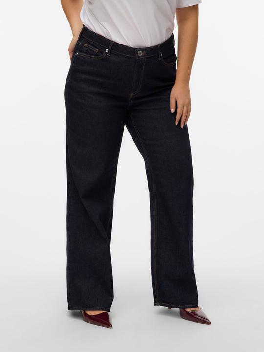 Immagine prodotto Vero Moda VMCTESSA Hohe Taille Weiter Beinschnitt Jeans Weit geschnitten (W46/L32)