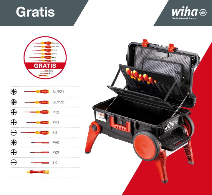 Productafbeelding Wiha Gereedschapskist ongeladen XXL III leeg (11 onderdelen)