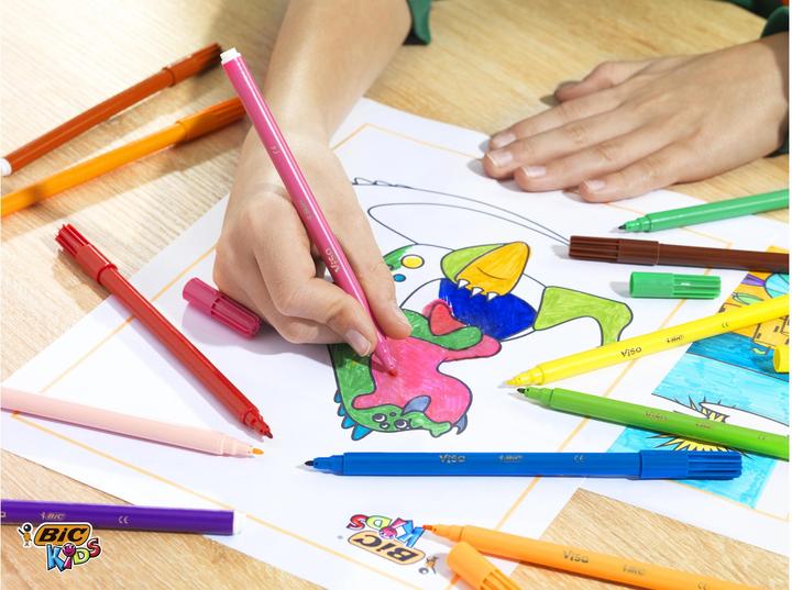 Image du produit Bic Visa pour enfants (Multicolore, 12 x)