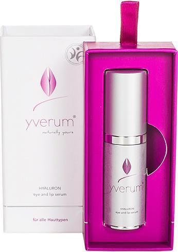 Immagine prodotto Yverum Siero per occhi e labbra Hyaluron (Siero, 15 ml, Giorno + Notte)