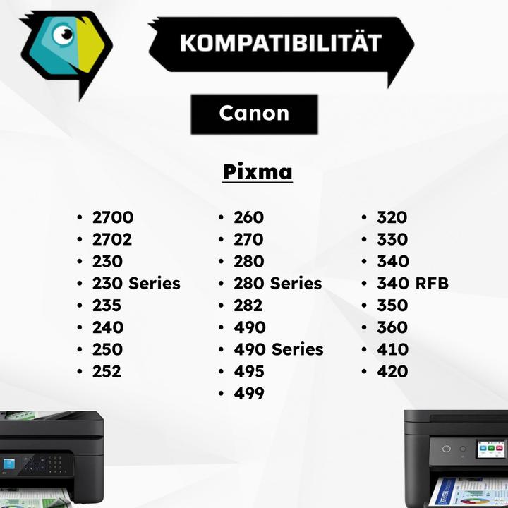 Image du produit Inkadoo Cartouches d'impression compatibles avec Canon 2972B001 / CL-511 Cartouche de tête d'impression (Color)