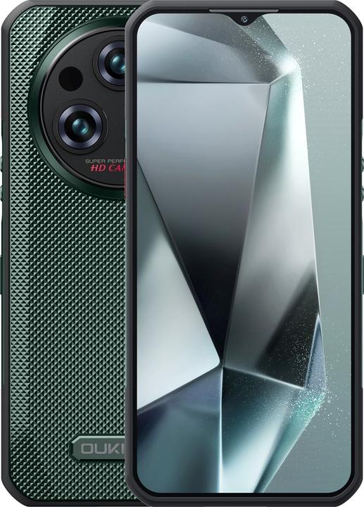 Oukitel Smartphone WP35 Pro 12/512 11000mAh DS. Grün (512 GB, Grün, 6.60", Dual SIM, 64 Mpx, 4G)