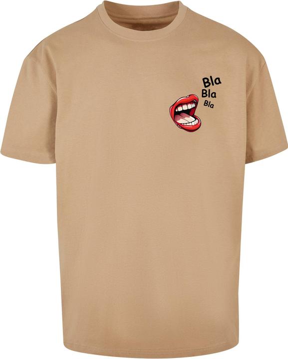 Merchcode Bla Bla Bla Comic Heavy Oversized Tee - 117519