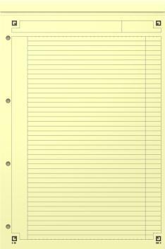 Produktbild Oxford International Notizblock "NOTEPAD", DIN A4+, liniert (A4, Liniert, Harter Einband)