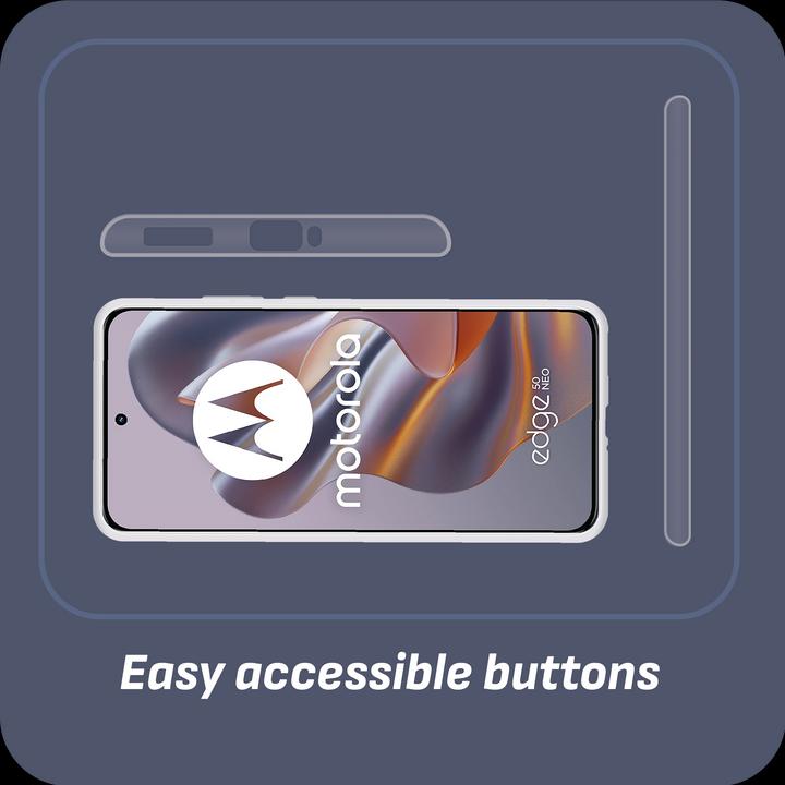 Actual product image Cazy Soft TPU protective cover (Motorola Edge 50 Neo)