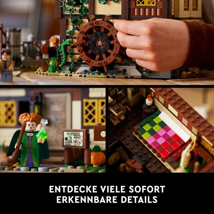 Produktbild LEGO Disney Hocus Pocus: The Sanderson Sisters' Cottage (21341, LEGO Ideas, LEGO Seltene Sets)