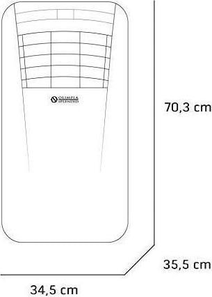 Produktbild Olimpia Splendid Dolceclima Compact 10 P (32 m², 10000 BTU/h)