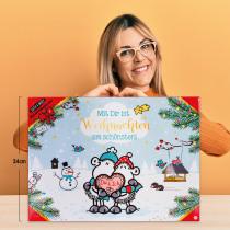 Produktbild Accentra Adventskalender SHEEPWORLD - Mit Dir ist Weihnachten am schönsten - in rechteckiger Box, gefüllt mit