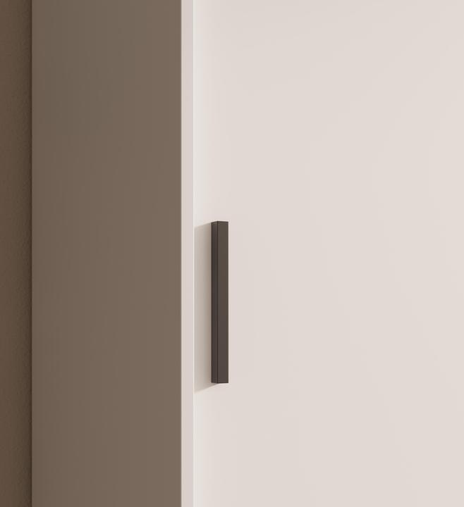 Image du produit ADRK Furniture Armoire à portes coulissantes avec miroir Hailey 120 (120 x 60 x 205 cm)