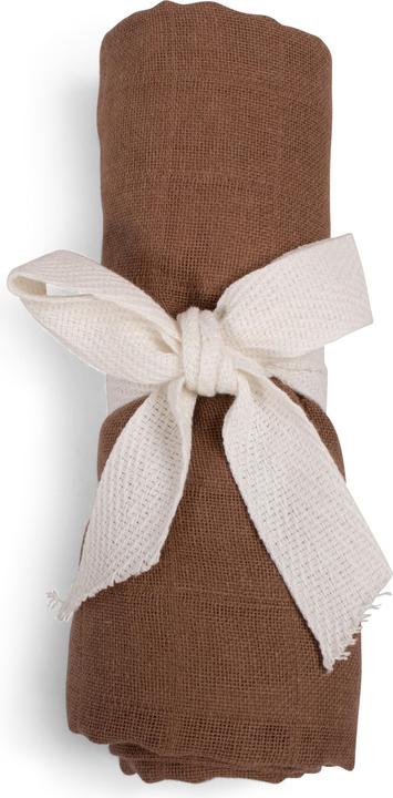 Immagine prodotto Filibabba Panno di mussola GOTS - Brownie (65 cm, 2 cm)