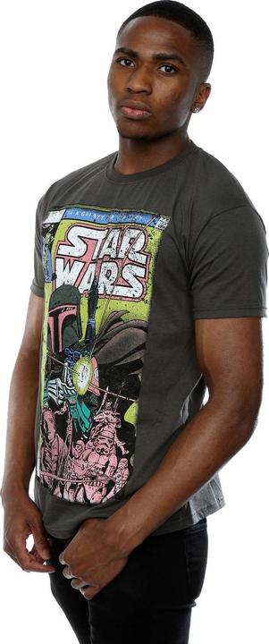 Immagine prodotto Star Wars Boba Fett Comic Maglietta Uomo (XXL)