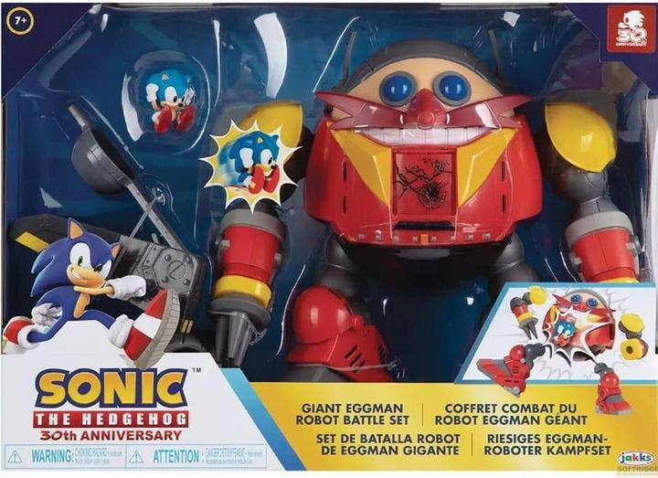 Actual product image Jakks Pacific Sonic - Giant Eggman Robot Battle Set (409264)