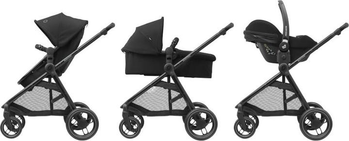 Actual product image Maxi-Cosi Zelia 3 Essential Black (Black Frame & Black Leather)