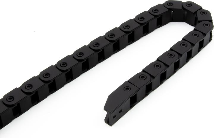 Produktbild Purecrea 10x10mm Nylon Kabelschlepp 1m