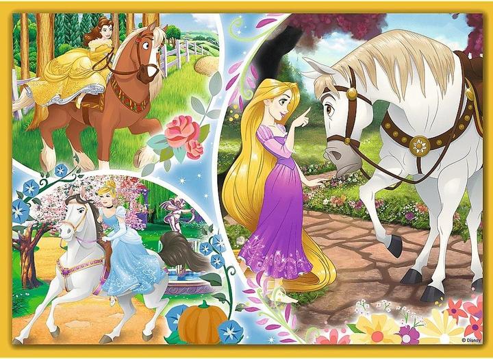 Productafbeelding Trefl 4 in 1 puzzel - Prinsessen (54 onderdelen)
