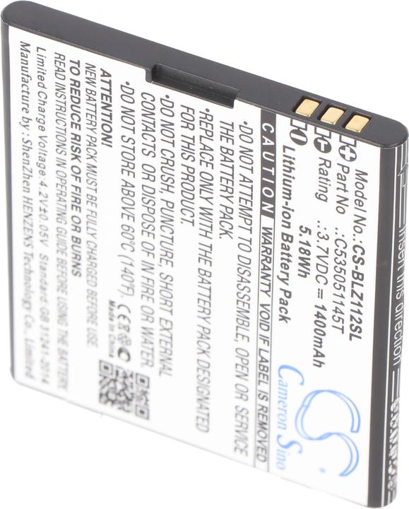 Image du produit XCell Akku passend für Blu Yezz, Blu YZ1120 Akkutyp C535051145T, 1400mAh 3.7V