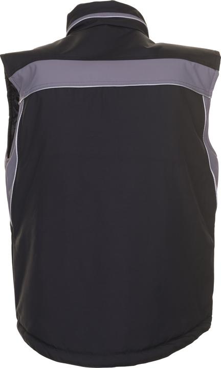 Produktbild Planam unisex Winterweste PLALINE schwarz, zink Grösse 4XL (4XL)