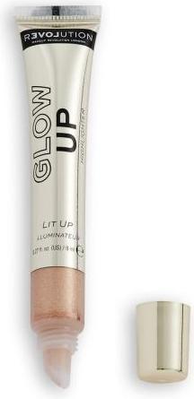 Actual product image Makeup Revolution Relove Glow Up Liquid Highlighter 8 ml - 8ml (Highlighter)