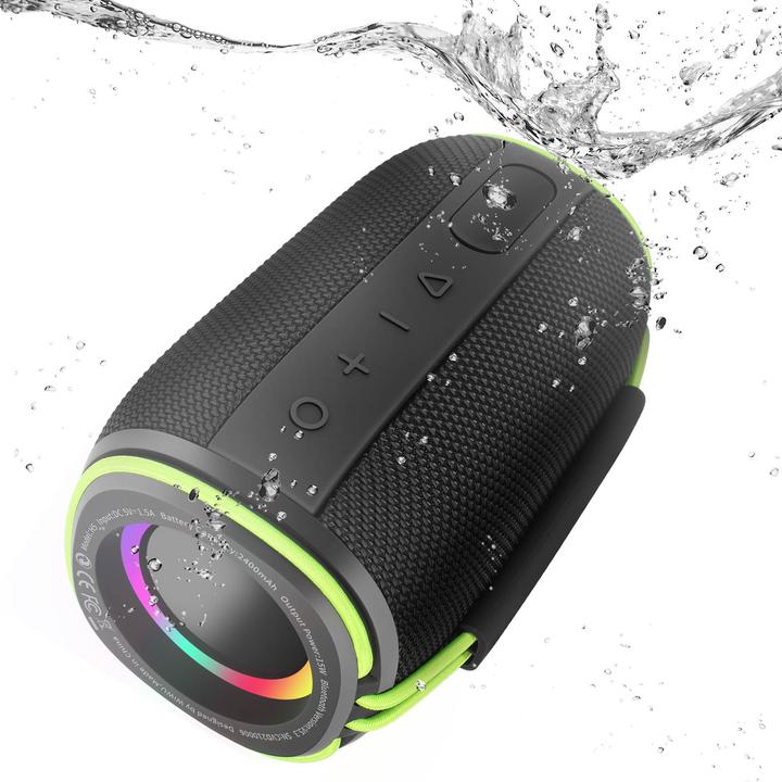 Actual product image Wiwu Bluetooth speakers - Wireless Bluetooth Speaker Thunder H5 (8 h)