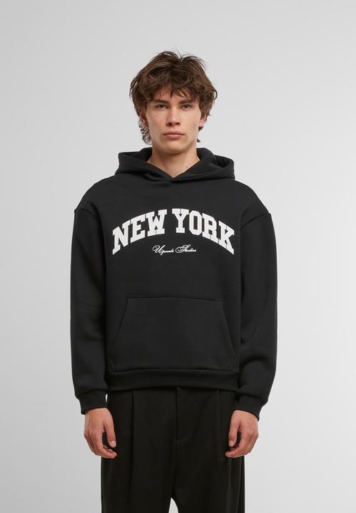 Actual product image Urban Classics Upscale New York Collage Fluffy Hoody - 195865 (L)