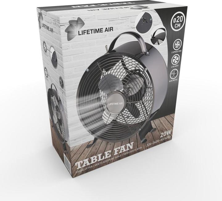 Actual product image Lifetime Table fan 20cm 20W 230V